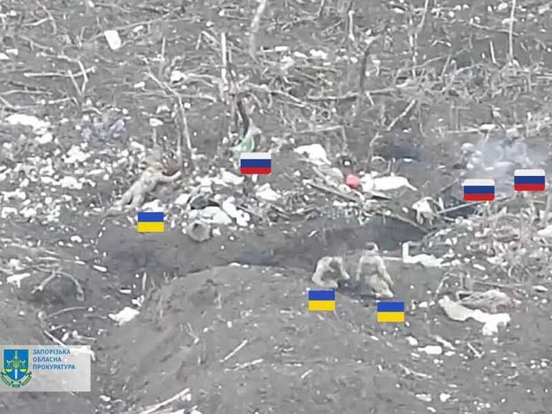 Російські окупанти розстріляли трьох українських військовополонених поблизу Роботиного