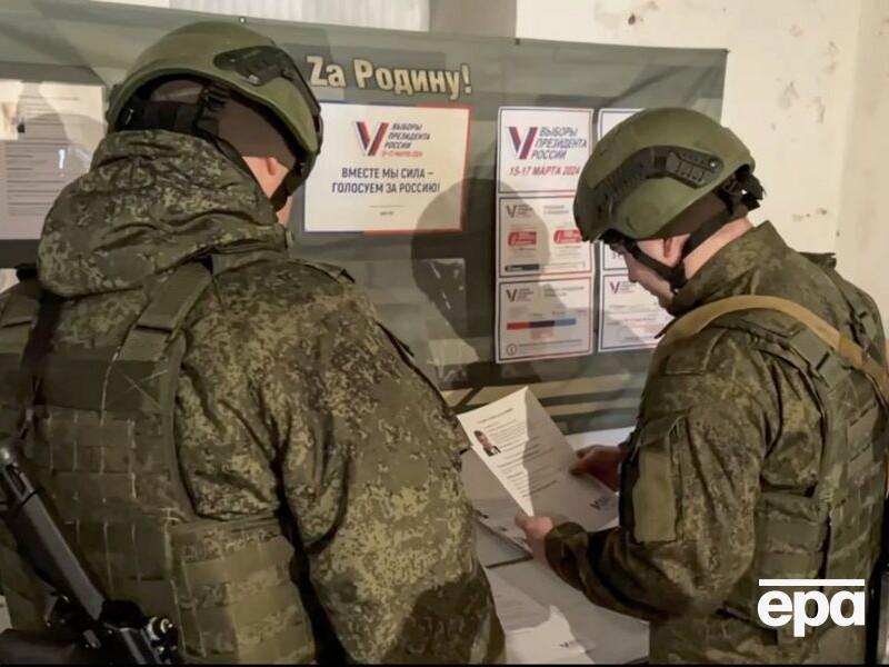 Російським окупантам дозволили голосувати на виборах без фізичної присутності й документів – ГУР