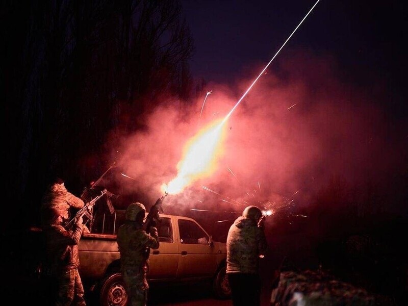 Українські військові вночі збили два дрони Shahed