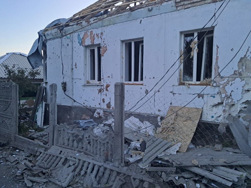 Оккупанты атаковали дронами Никополь, поврежден инфраструктурный объект – ОВА