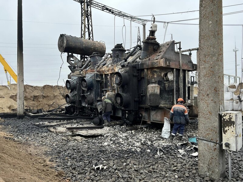 В Киеве обломки "Искандера" уничтожили электроподстанцию – ДТЭК