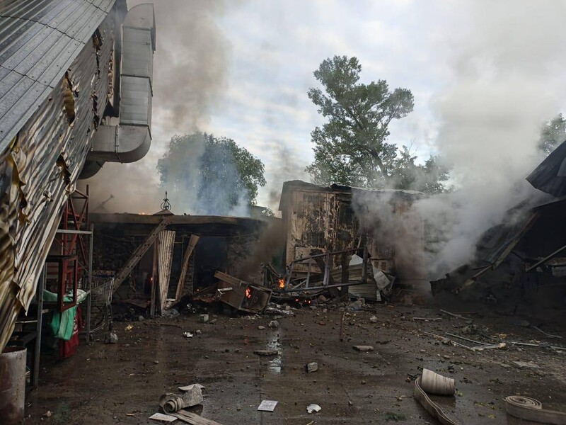 КГВА показала последствия удара РФ по Киеву. Фото