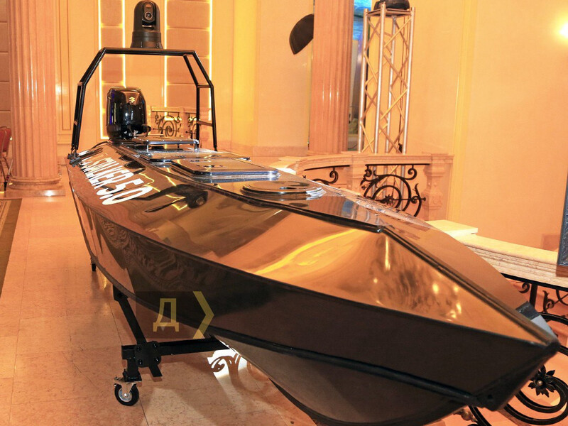 В Одесі показали новітній український морський дрон Stalker 5.0. Фото
