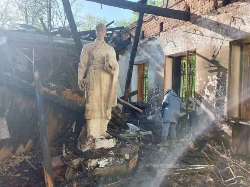 СБУ сообщила о подозрении российскому полковнику, приказавшему ударить по музею Сковороды в Харьковской области 